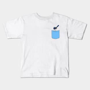 Pocket Fairy Wren Kids T-Shirt